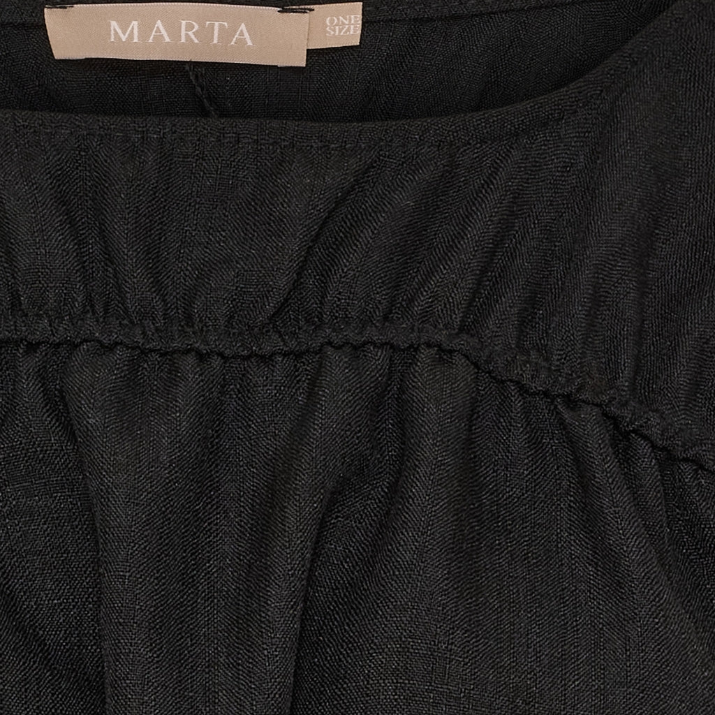 MARTA du château Bluse - MdcSaffron Bluse i Nero Sort