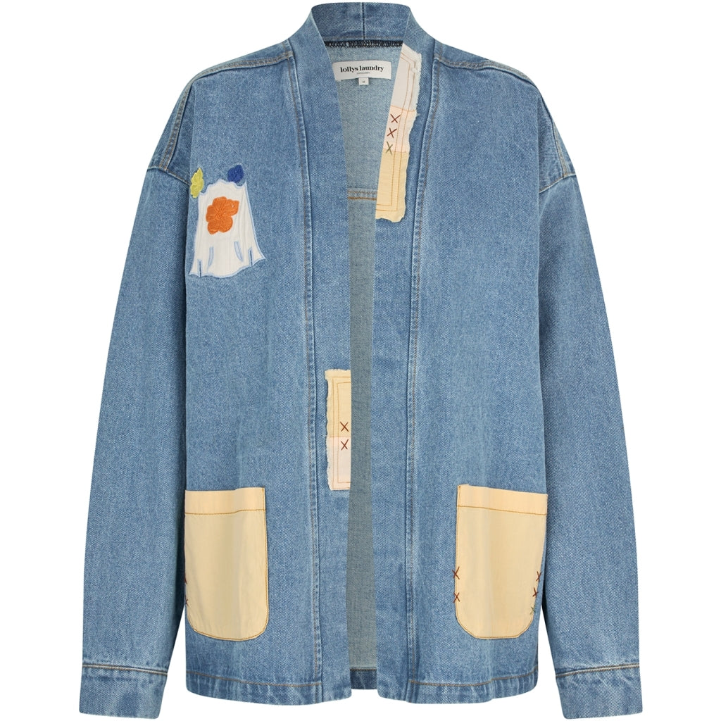 Lollys Laundry Jakke - MilaLL Jakke i Washed Denim