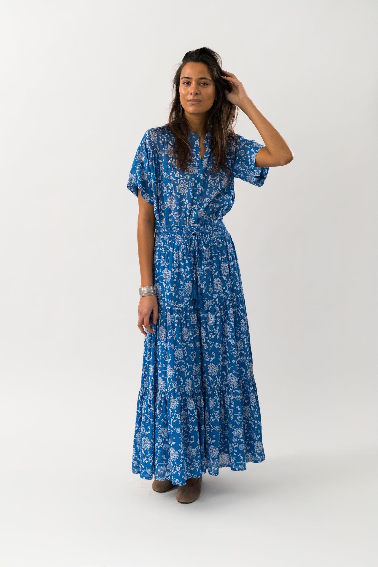 Lollys Laundry Skjorte - MyaLL Skjorte i Blå