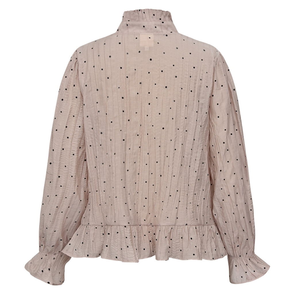 Gossia Bluse - NazliGO Lullo Bluse i Rose Black Dots