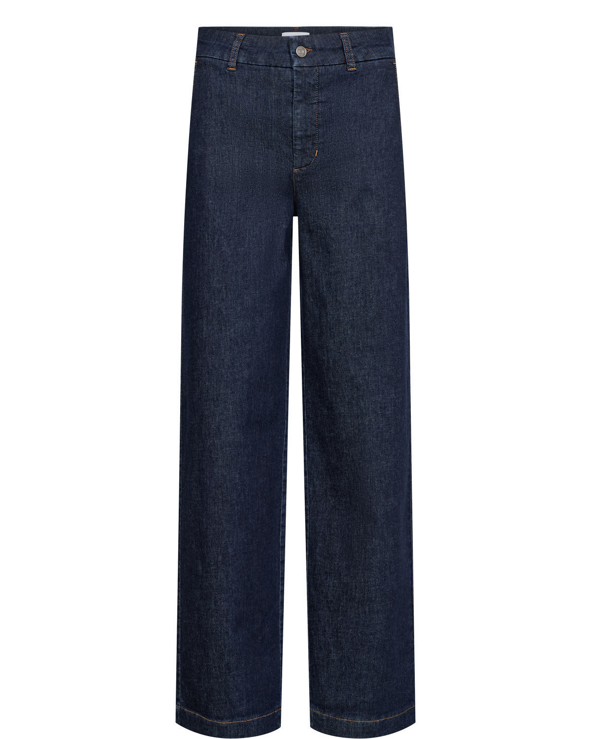 Nümph Bukser - NuAmber Hr Wide Jeans I Dark Blue Denim