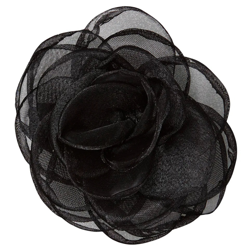 Beck Søndergaard Hårspænde - Orchia Flower Hårelastik i Sort