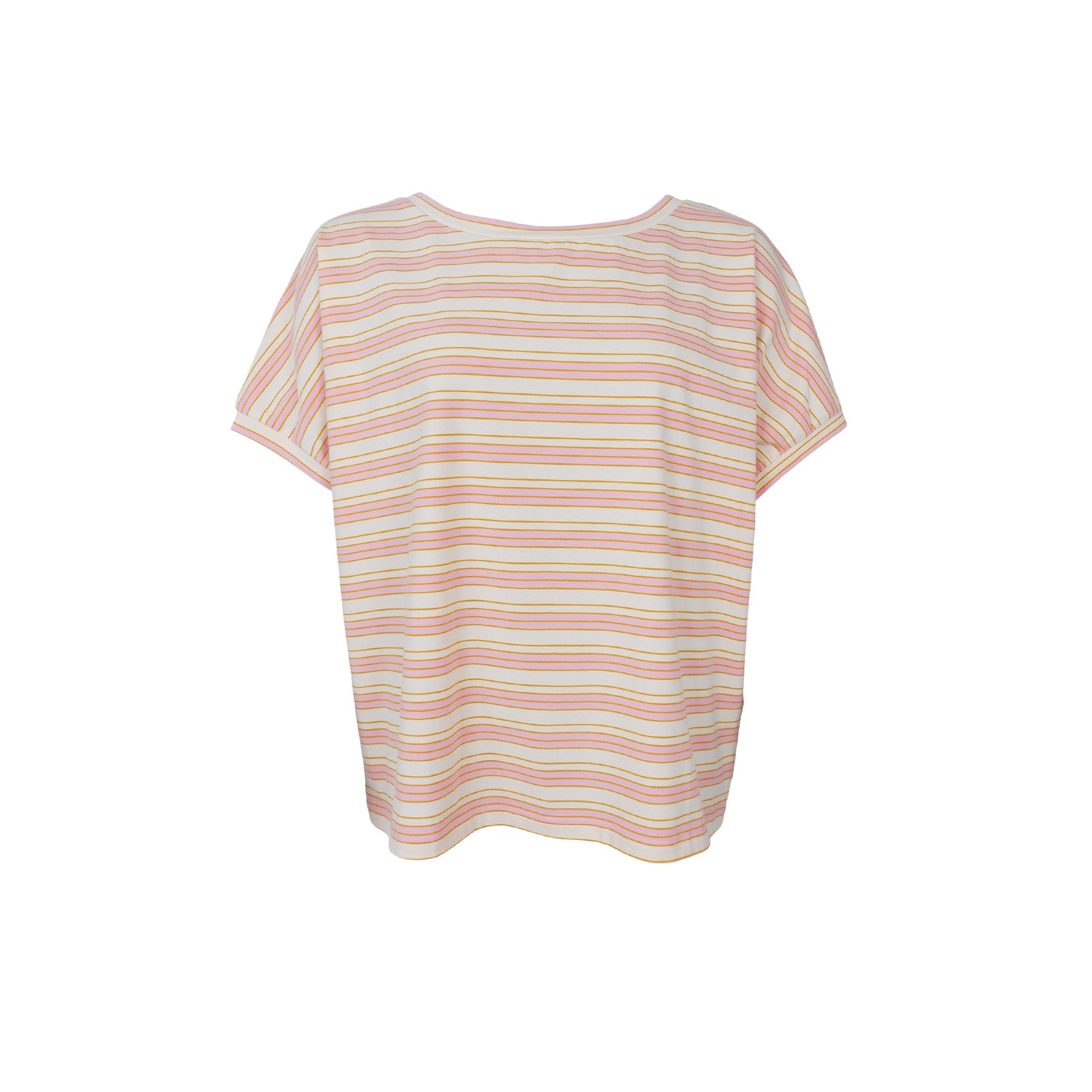 Black Colour T-shirt - BcMayann Løs T-shirt i Exotic Strib