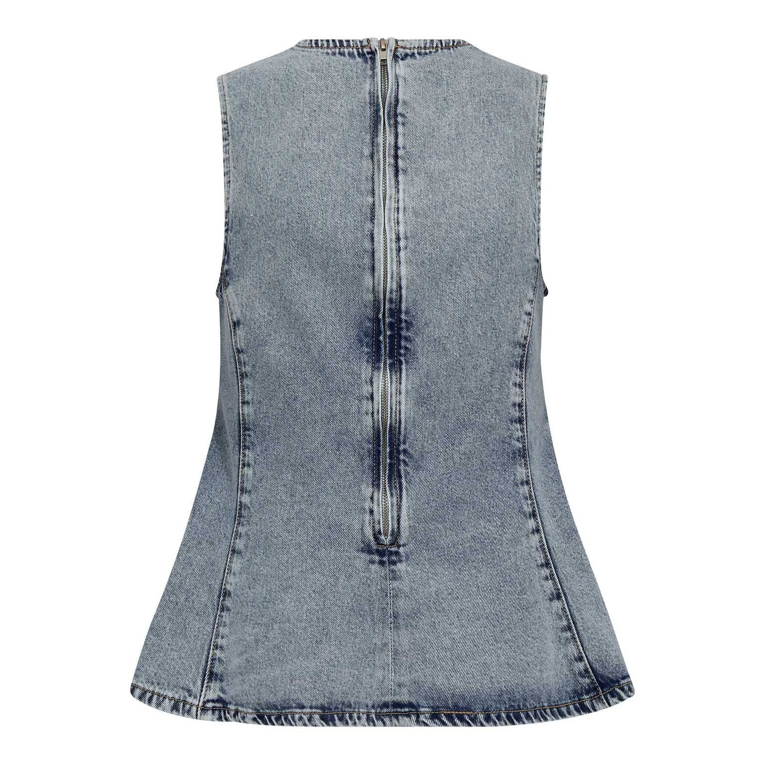 Co´Couture Vest - PancyCC Denim Top