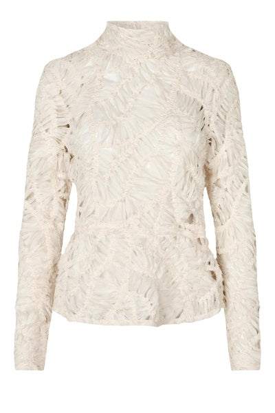 Second Female Bluse - Sibelle Bluse i Jet Stream