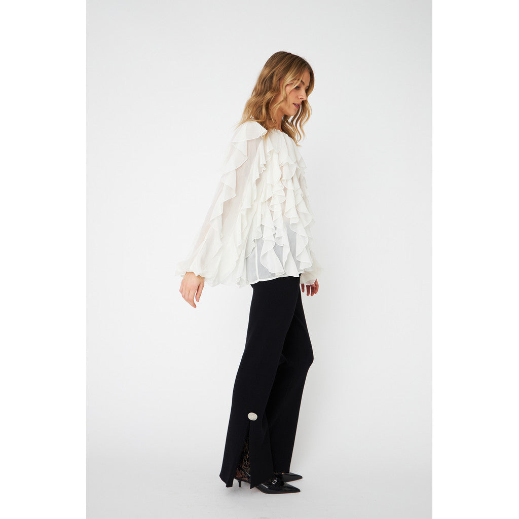 CRÁS Bluse - RyaCras Bluse i Ivory