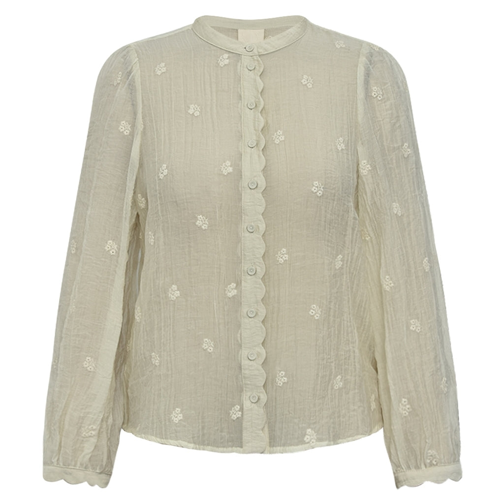 Gossia Bluse - SafieGO Bluse i Creme