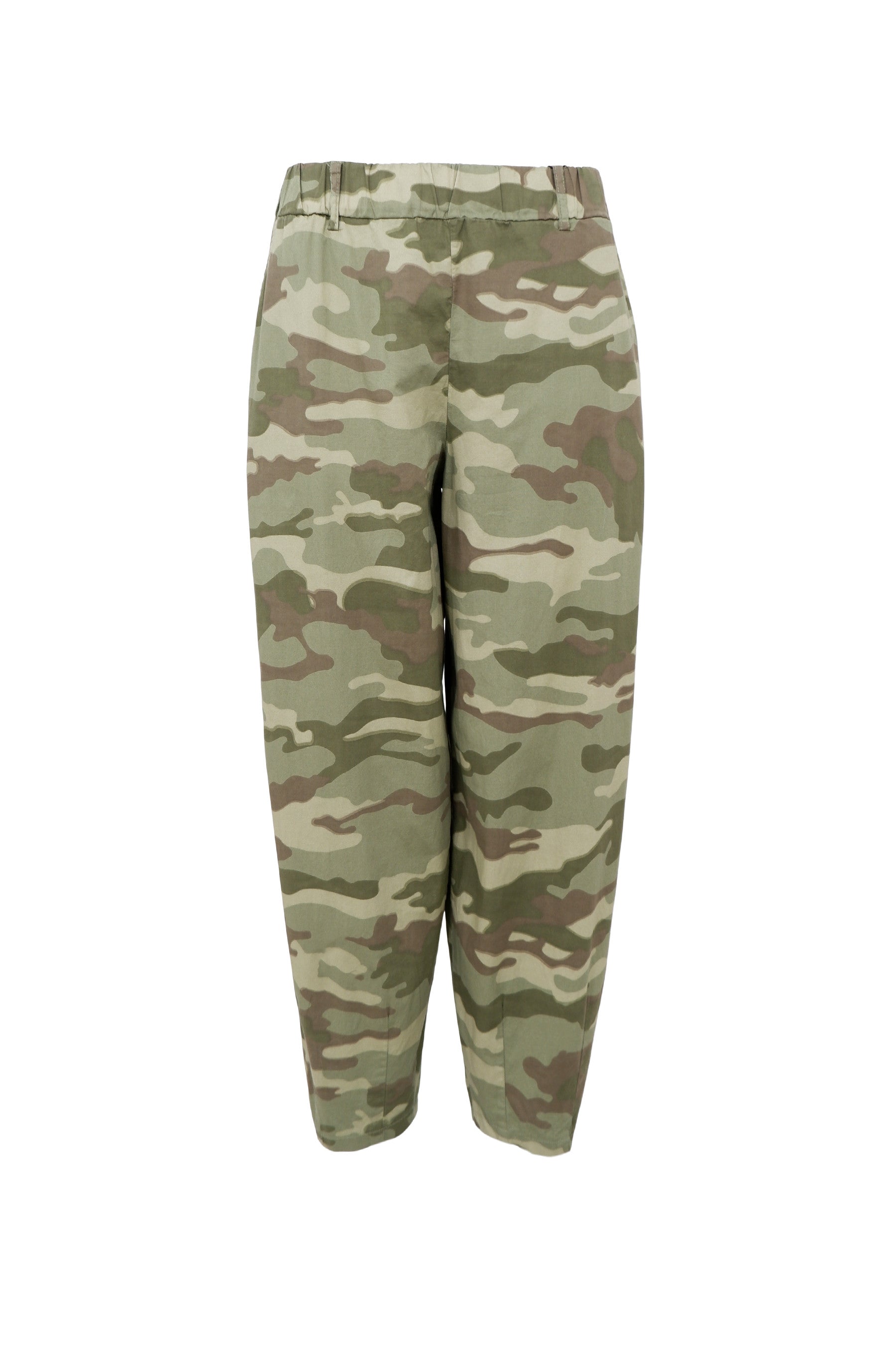 Black Colour Bukser - BcAlly Barrel Bukser i Camouflage