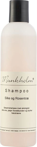 Munkholm Shampoo - Shampoo med Silke og Rosentræ