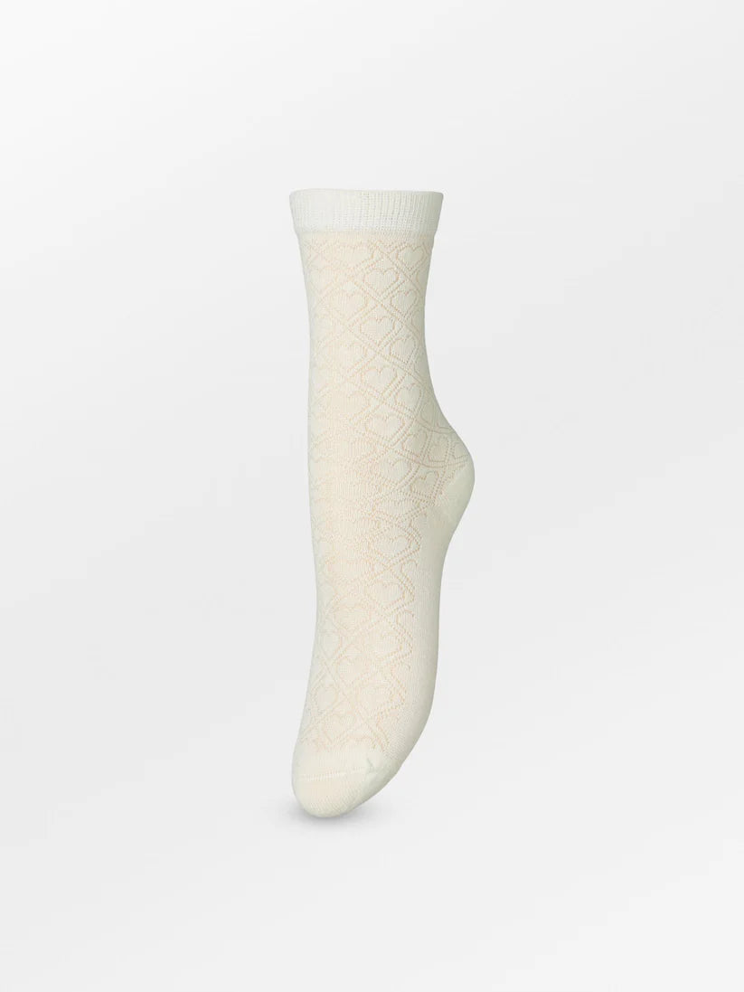 Beck Søndergaard Strømper - Signa Cotta Strømper i White