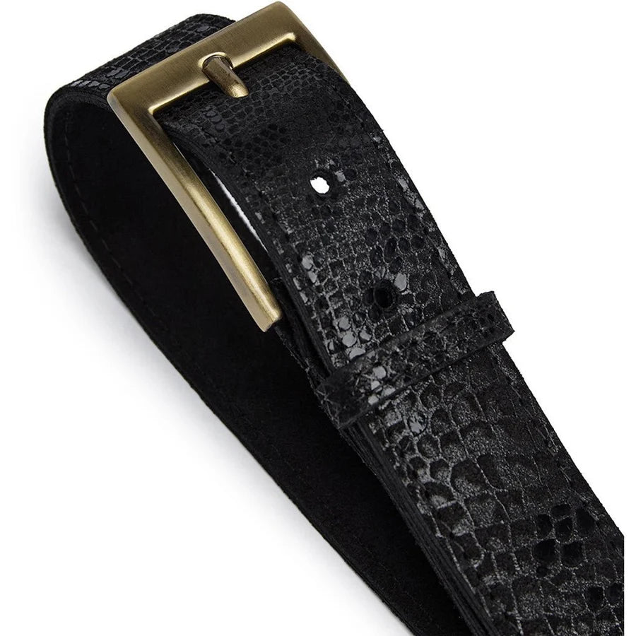 Depeche Bælte - 16380 Fashion Favourites Bælte i Sort Snake