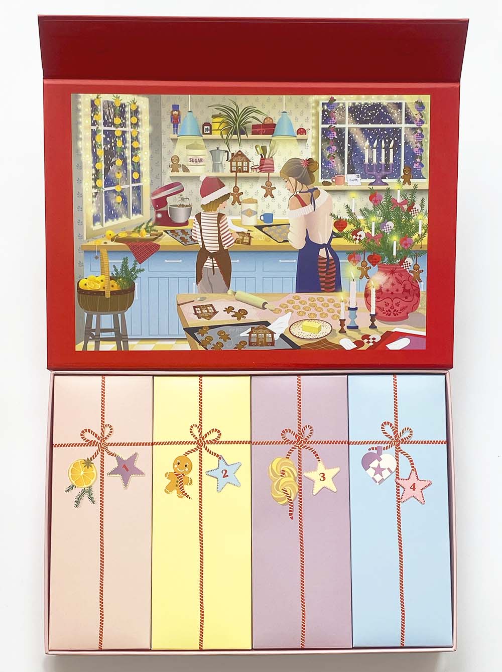 Visse Vasse Kalender - Advent Kalender Sweet Christmas Puslespil