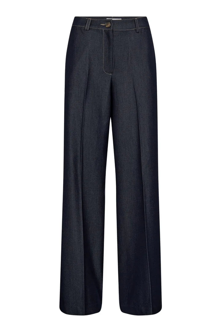 Co´Couture Bukser - Terrycc Bukser i Dark Denim