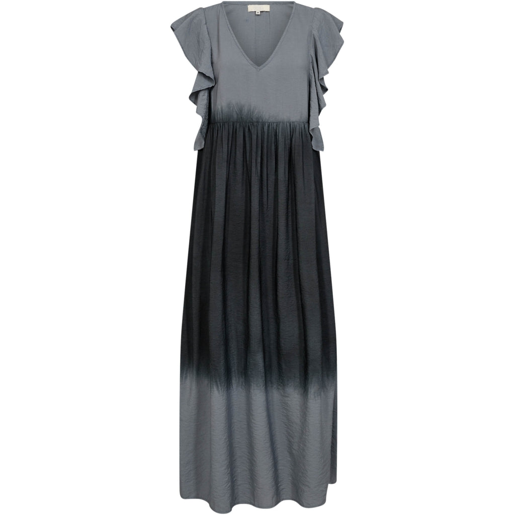 Gossia Kjole - ViolaGO Kjole i Grey Dip Dye
