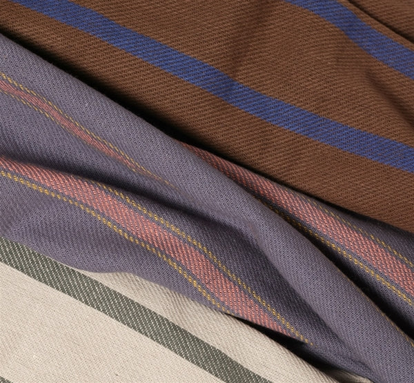 Au Maison Viskestykke - Viskestykke Stroke i Dark Blue-Rose 2 pak.