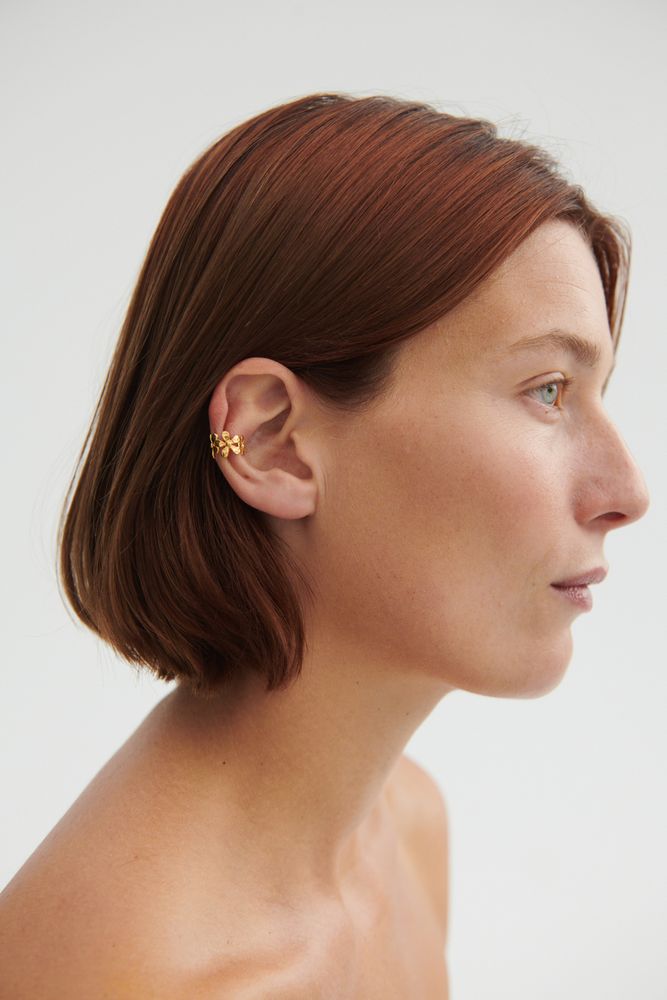 Pernille Corydon Øreringe - Wild Poppy Earcuff