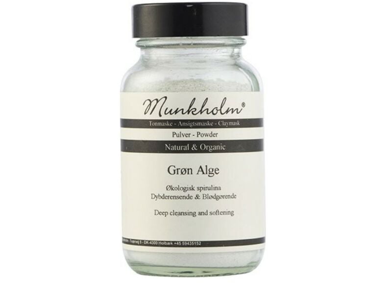 Munkholm - Ansigtsmaske - Grøn Alge