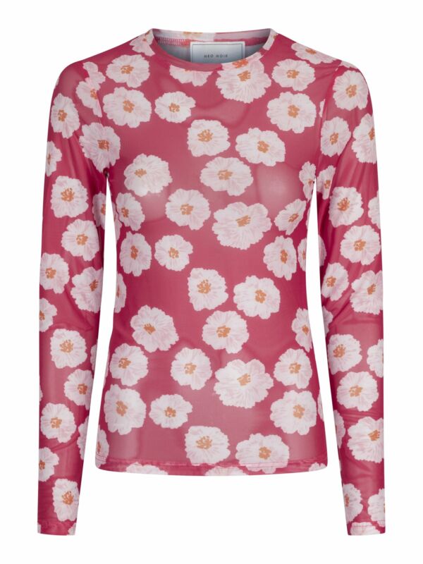 Neo Noir Bluse - Ella Poppy Mesh Bluse