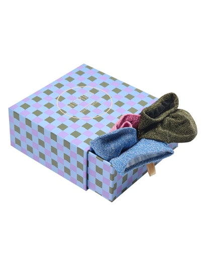 Nümph - NuKingcity Color Glitter Strømper i Multi