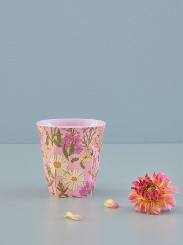 RICE - Melamin Kop Med Daisy Dearest Print