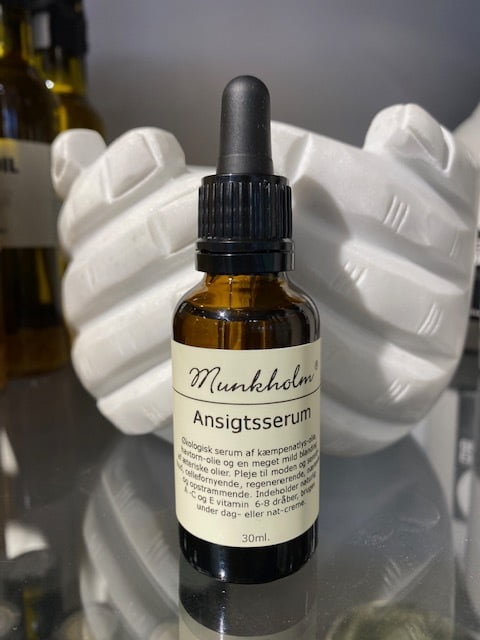 Munkholm Creme - Ansigtsserum i Pipetteflaske