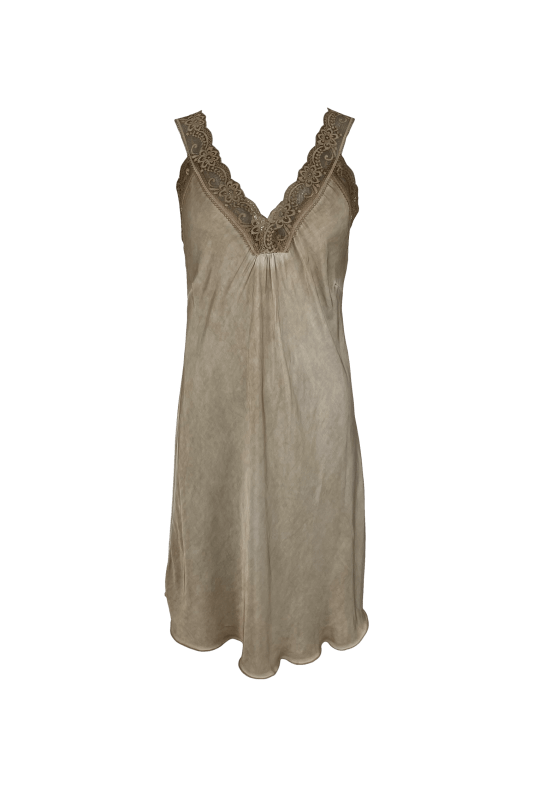 Black Colour - Bea Slip Kjole i Champange
