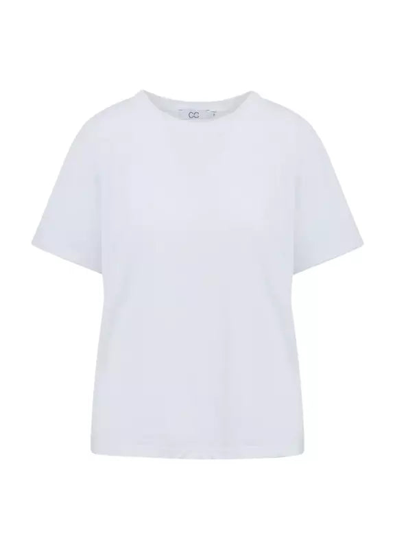 Coster Copenhagen T-shirt - CC-Heart Reguler T-shirt Rund Hals i Hvid