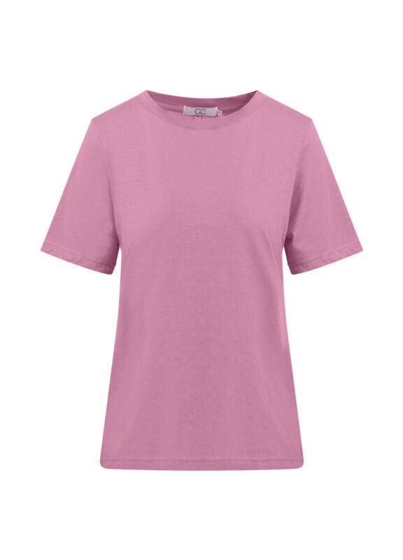 Coster Copenhagen - CC Heart Reguler T-shirt i Rose Pink