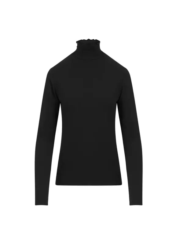 Coster Copenhagen - CC Heart Sofia Turtleneck Bluse i Sort