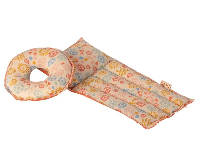 Maileg Møbler - Luft Madras med Blomster Print
