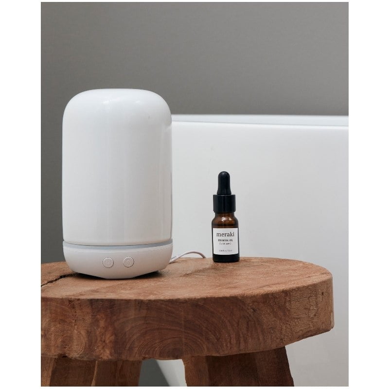 Meraki - Essential Oil Burner Vitalba Ceramic i Hvid