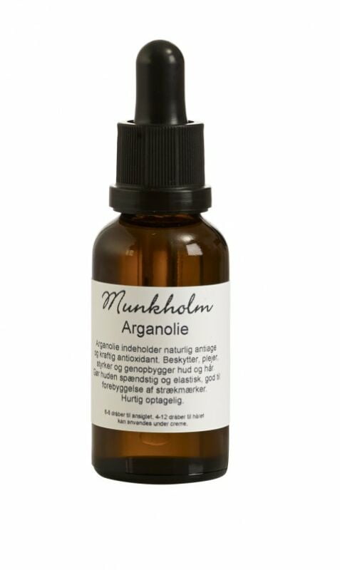 Munkholm Olie - Argan Olie i Pitetteflaske