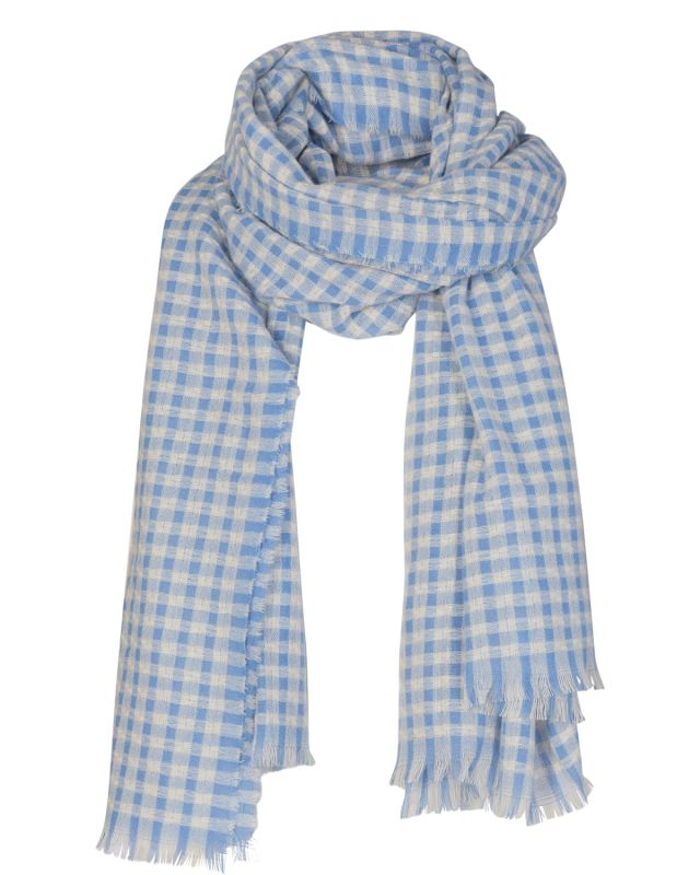 Nümph - NuFleurie Tørklæde i Della Robbia Blue