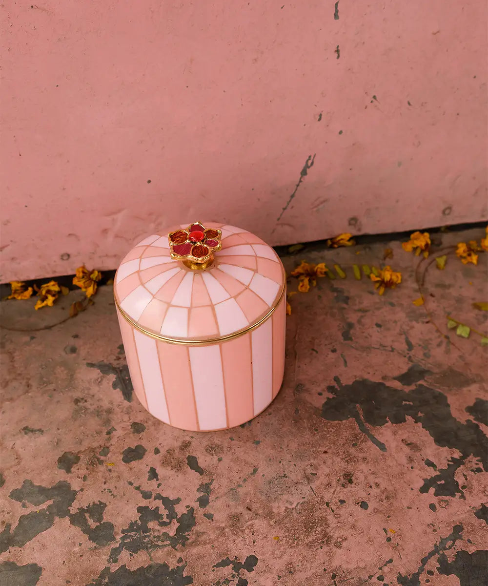 Doing Goods Box - Cameron Circus Box Stor i Pink Strib