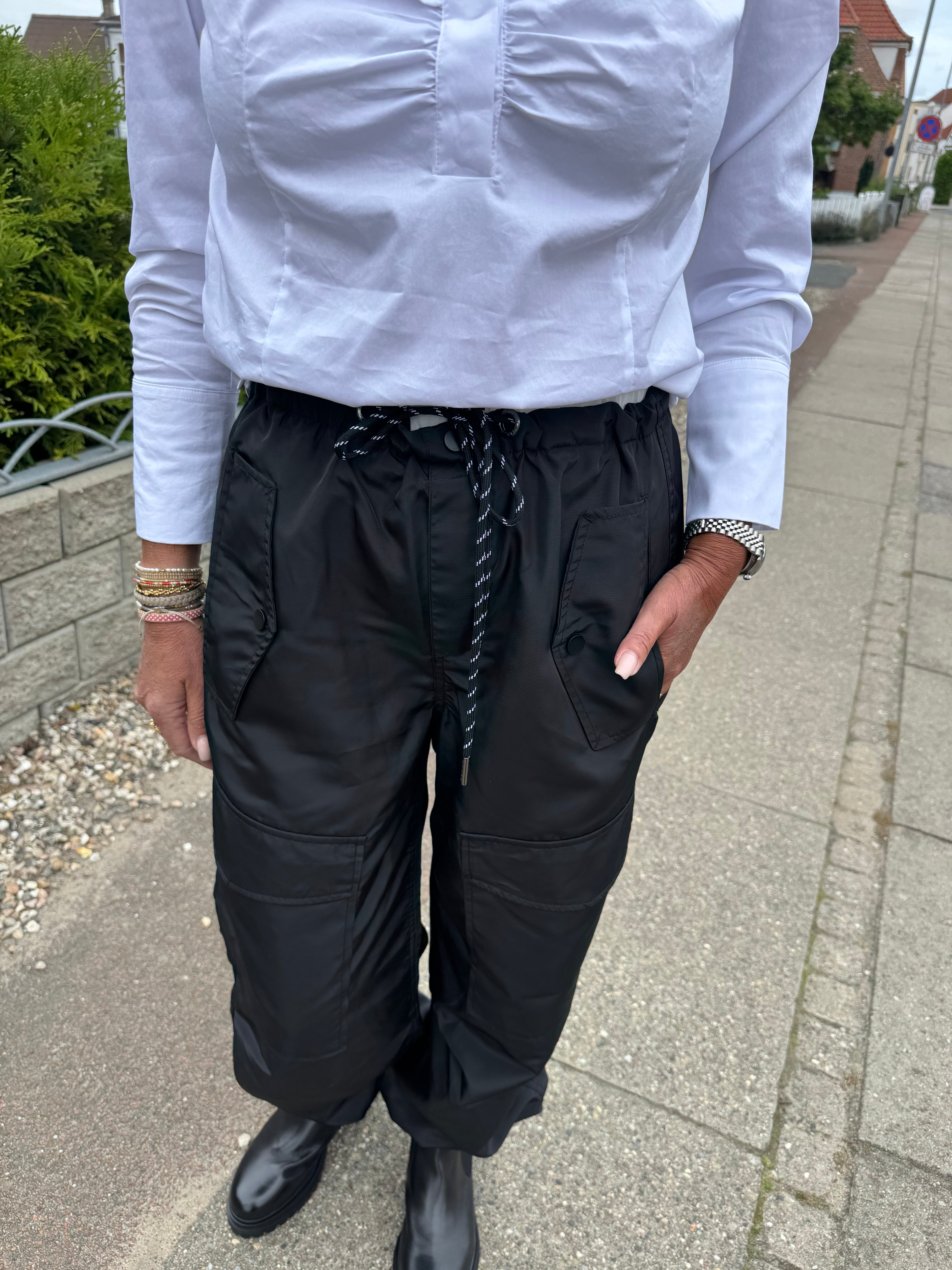 Haute L´amitié Bukser - Cargo Pull On Bukser i Sort