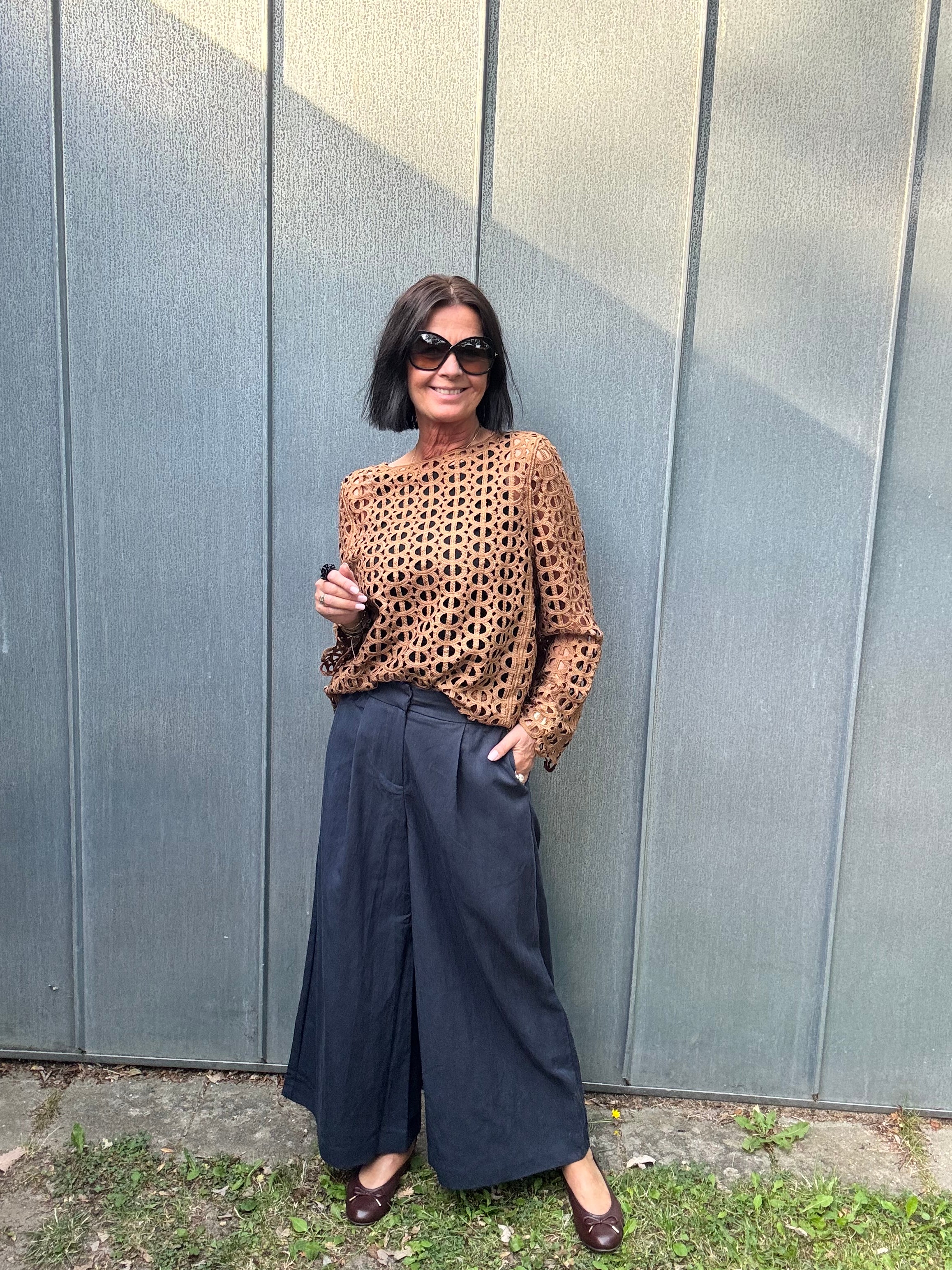 Lollys Laundry Bukser - MiraLL Bukser i Dark Blue