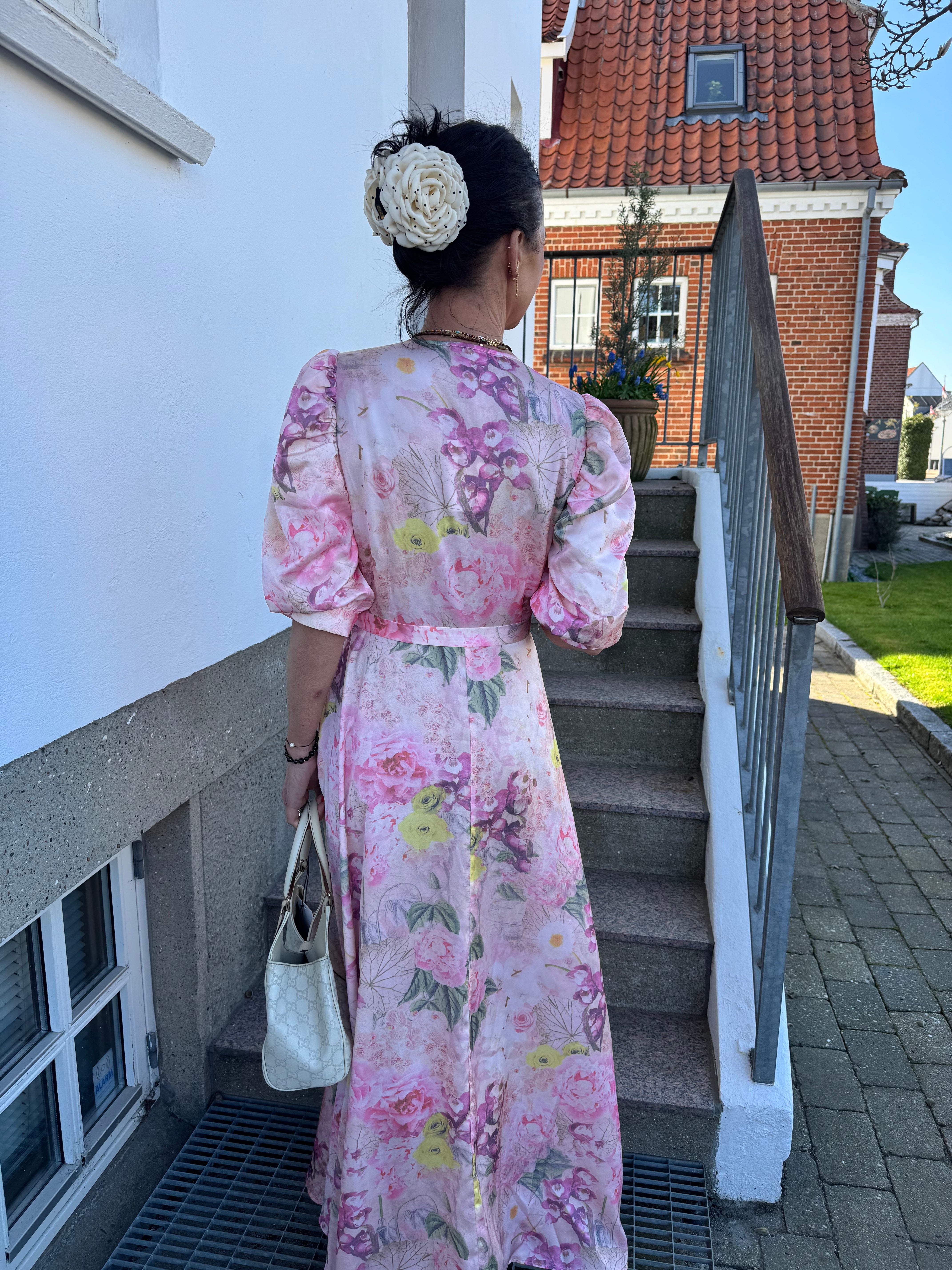 CRÁS Kjole - Kaylacras Maxi Kjole i Floral Garden