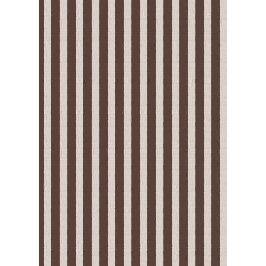 IB Laursen Gavepapir - Gavepapir Med Brune Striber Tekstil Look 5m.