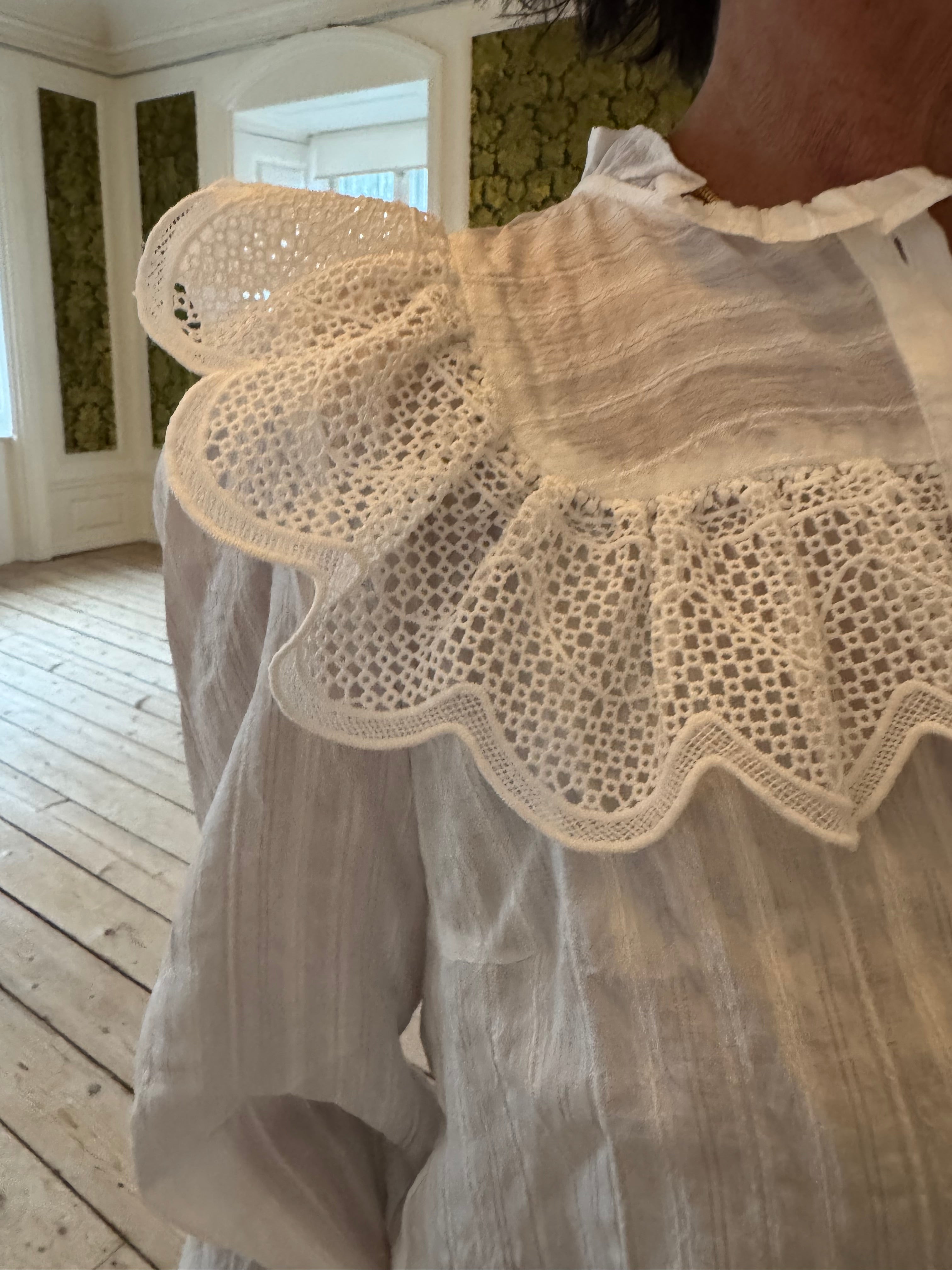 Co´Couture Skjorte - TuneCC Frill Skjorte i Hvid