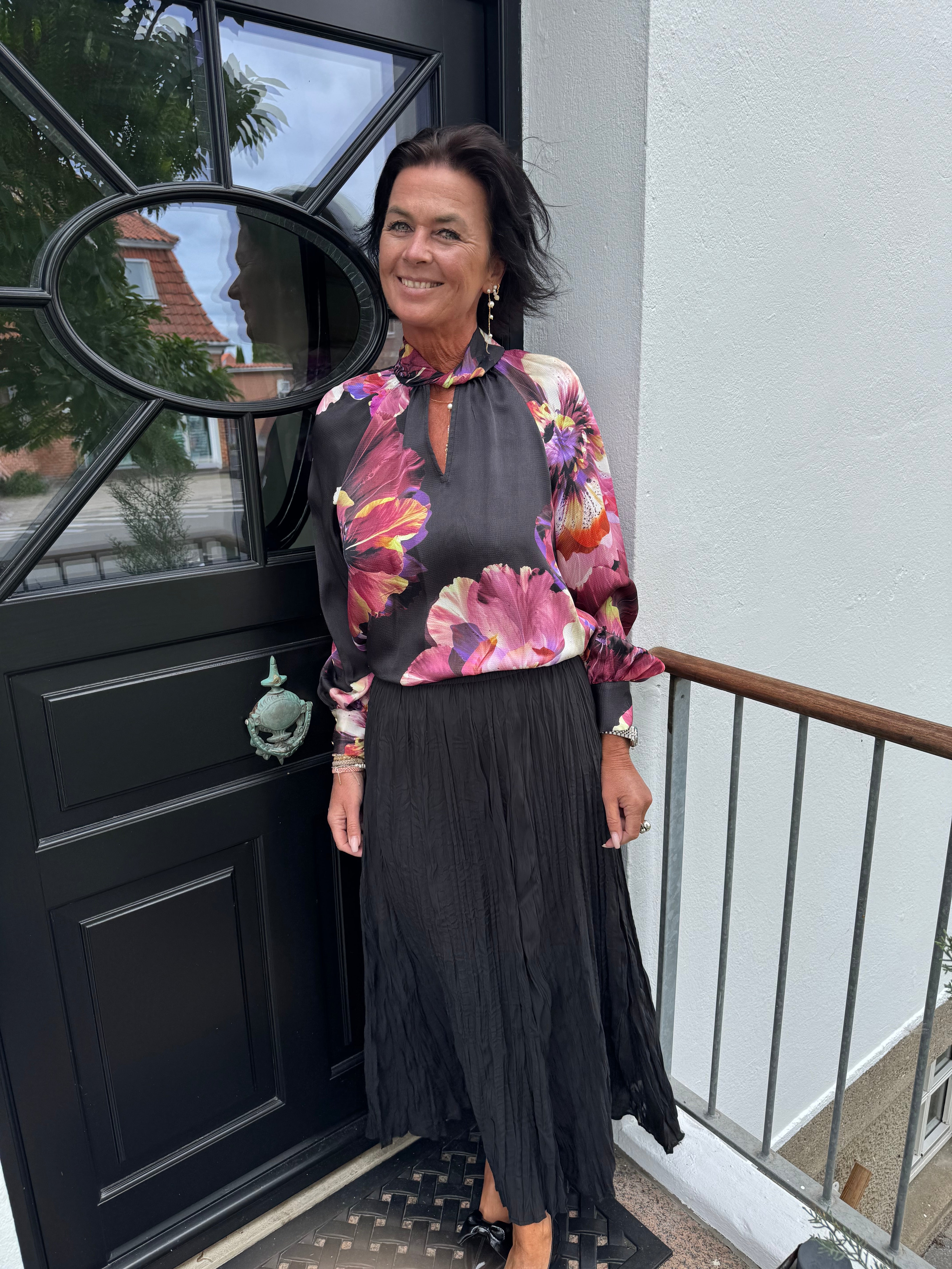 PBO Bluse - PboSorin Bluse i Dark Brown