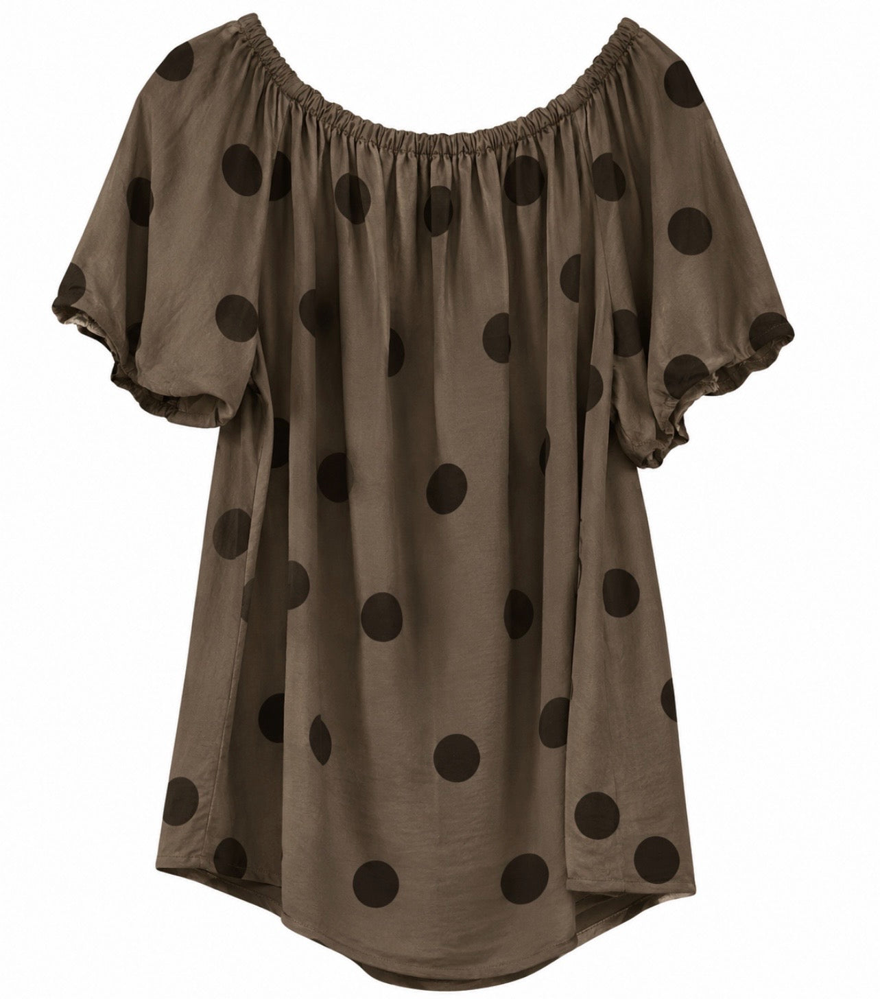 MARTA du château Top - 26136 MdcLuciana Top i Brown Dots