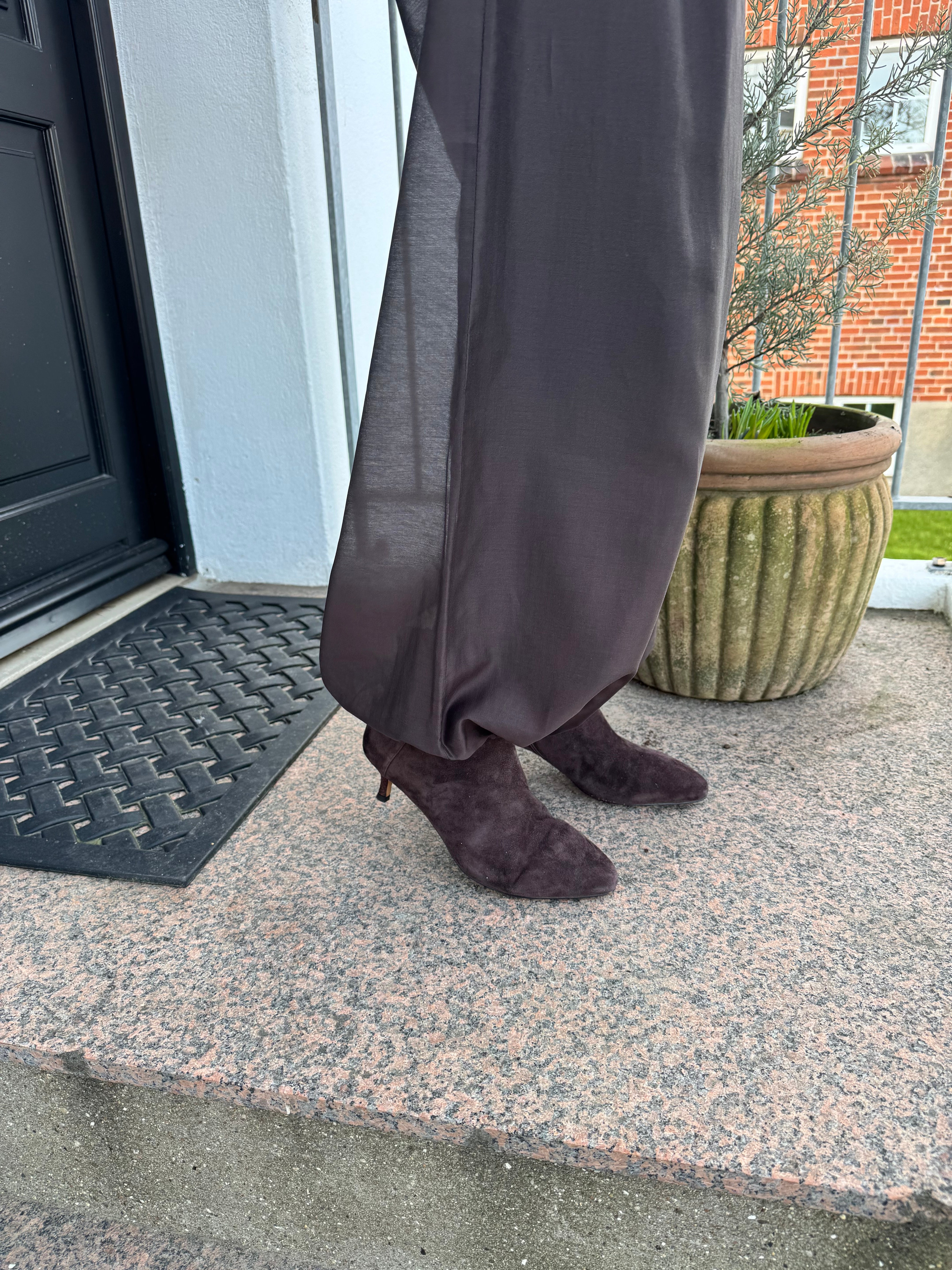 Second Female Bukser - Hidie Bukser i Chocolate Tort Brun