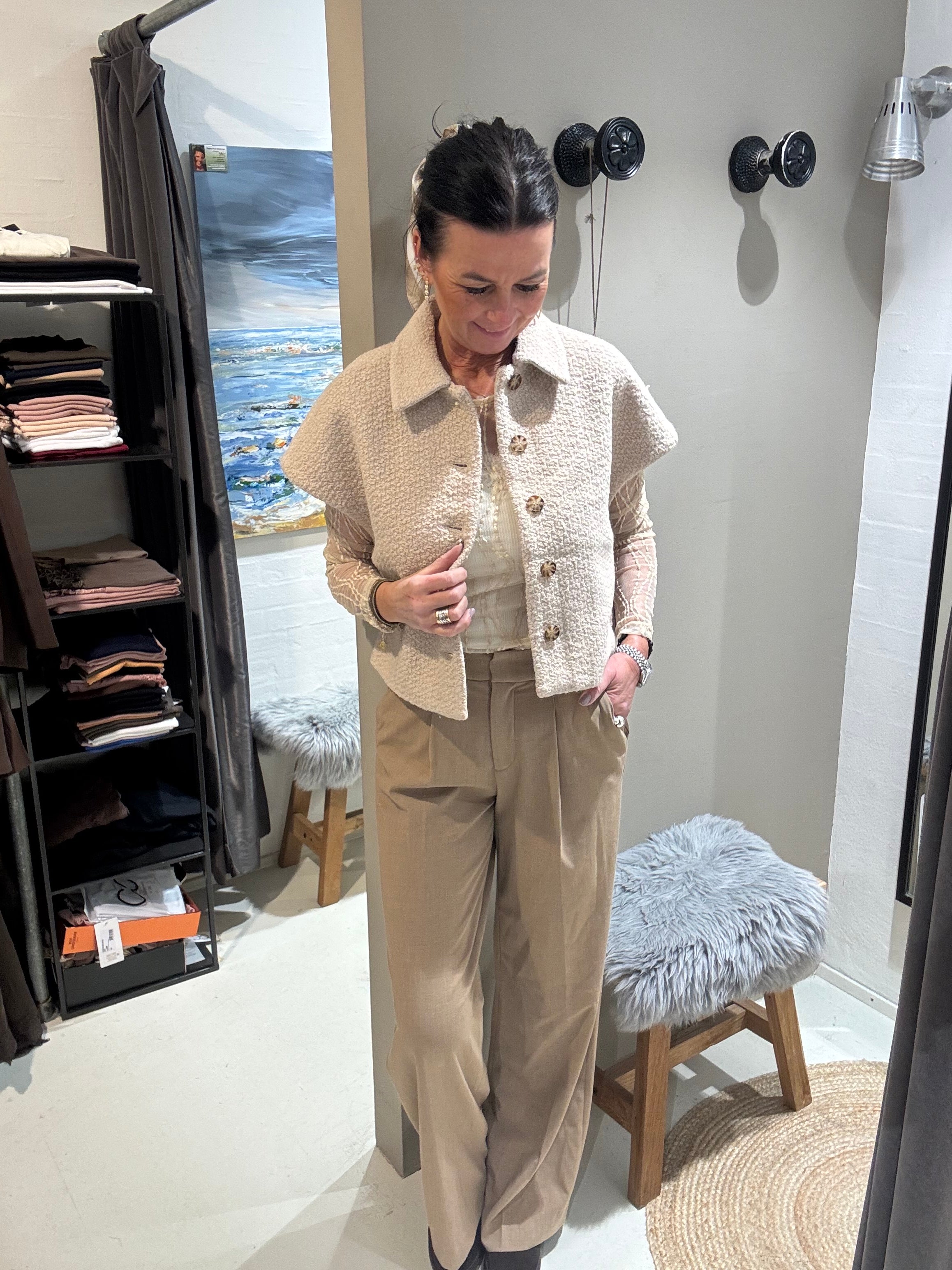 PBO Vest - PboTona Vest i Light Sand