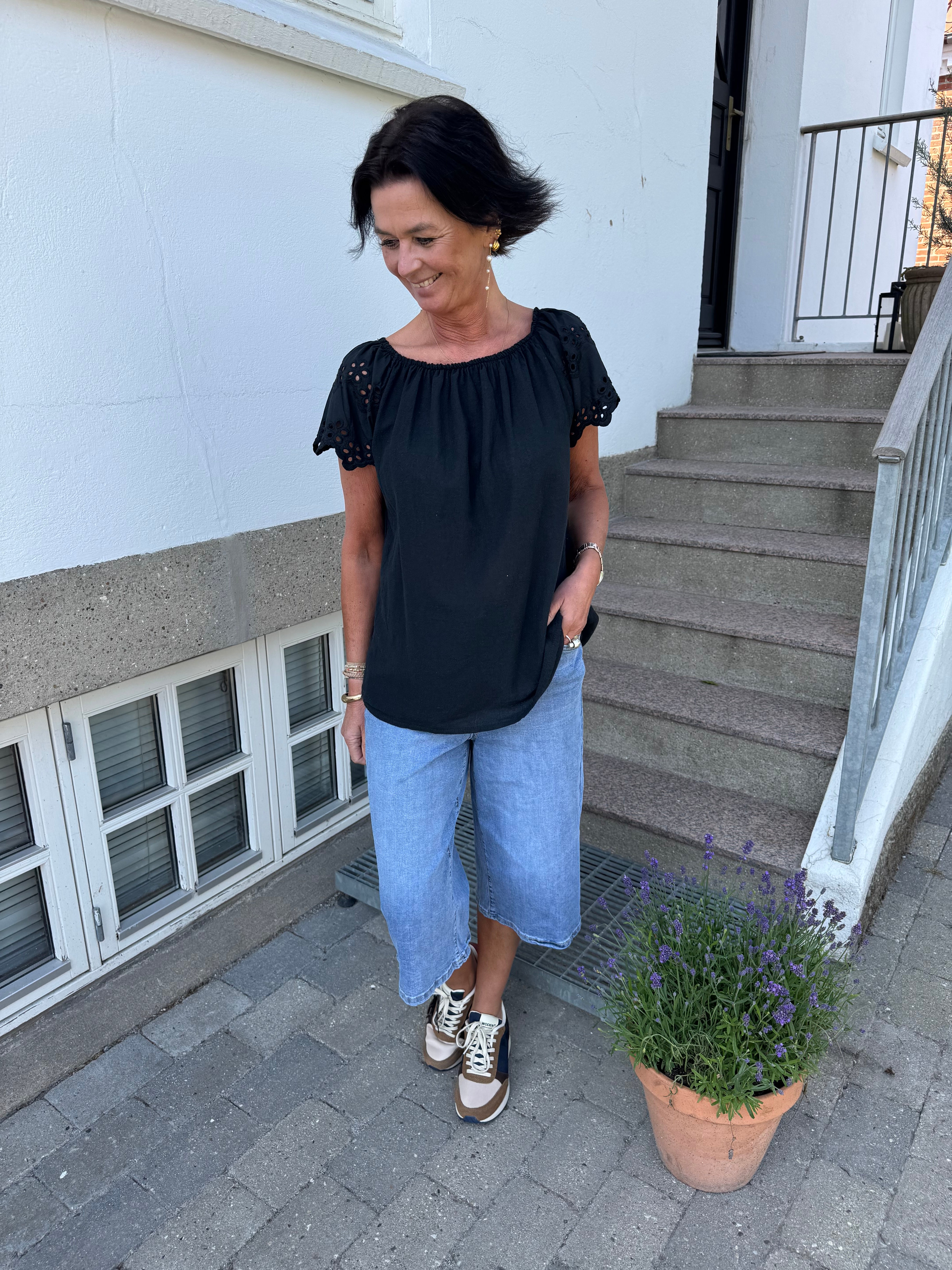 MARTA du château Top - MdcRandi Top i Sort