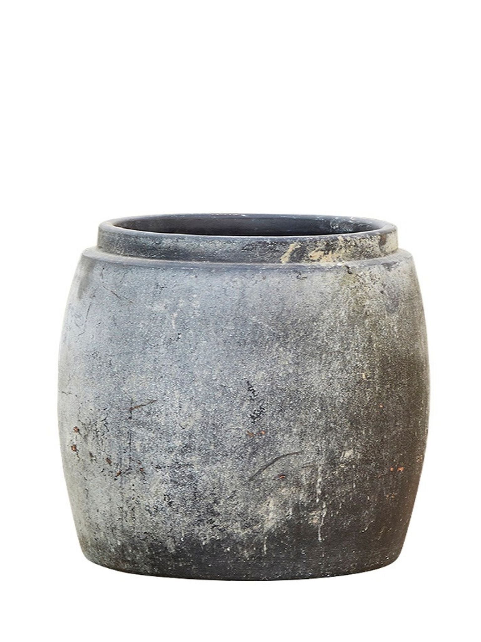 B-Green Interiør Krukker - Berit Krukke i Choko Patina Ø. 27 cm.