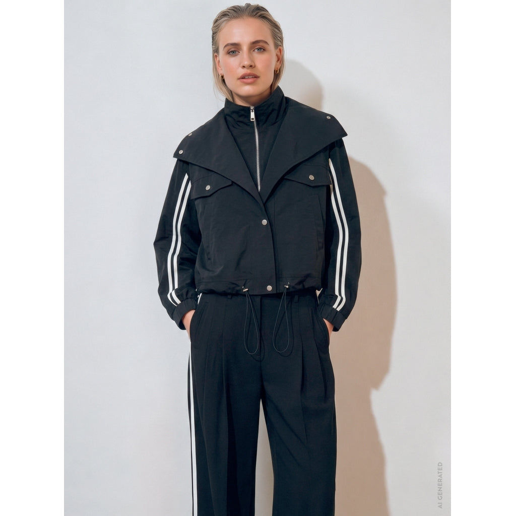 Gossia Jakke - MaisaGO Track Jakke i Sort