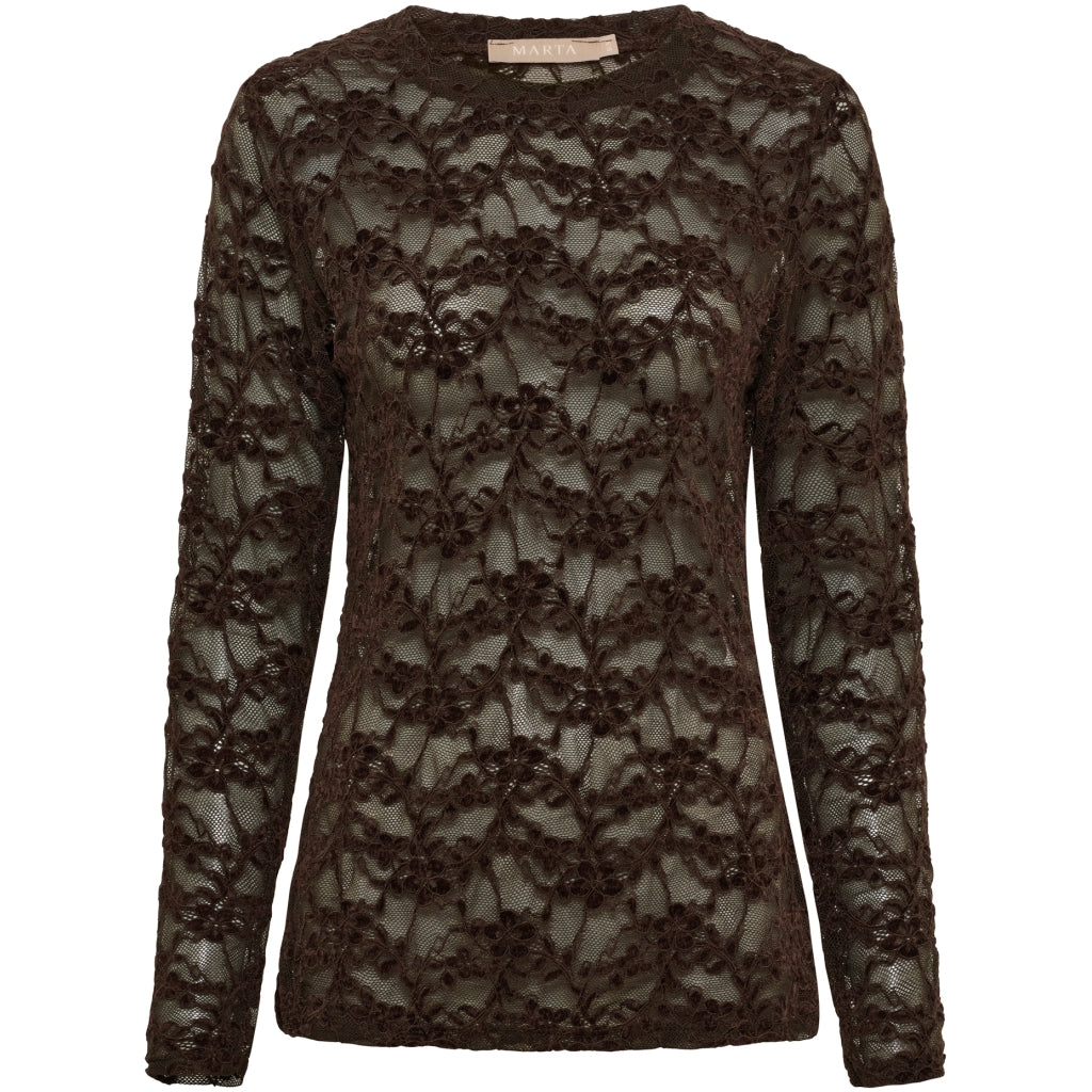 MARTA du château Bluse - 8941 MdcPrimula LS Blonde Bluse i Moro