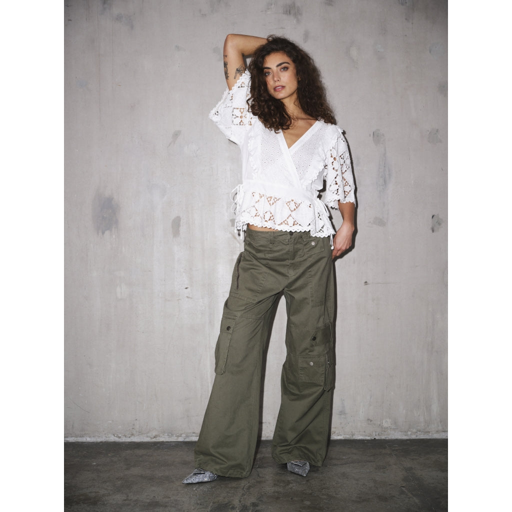 Gossia Bluse - LanaGO Bluse i Hvid