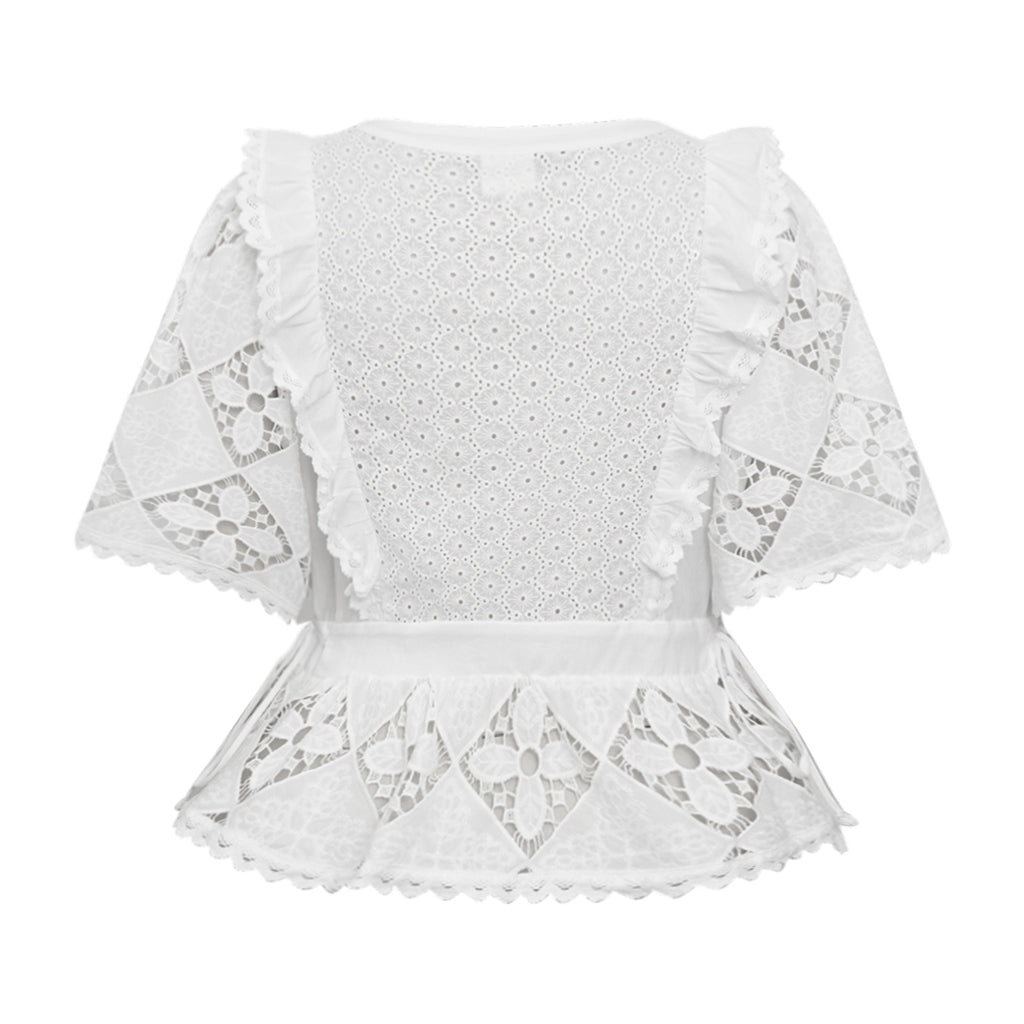 Gossia Bluse - LanaGO Bluse i Hvid