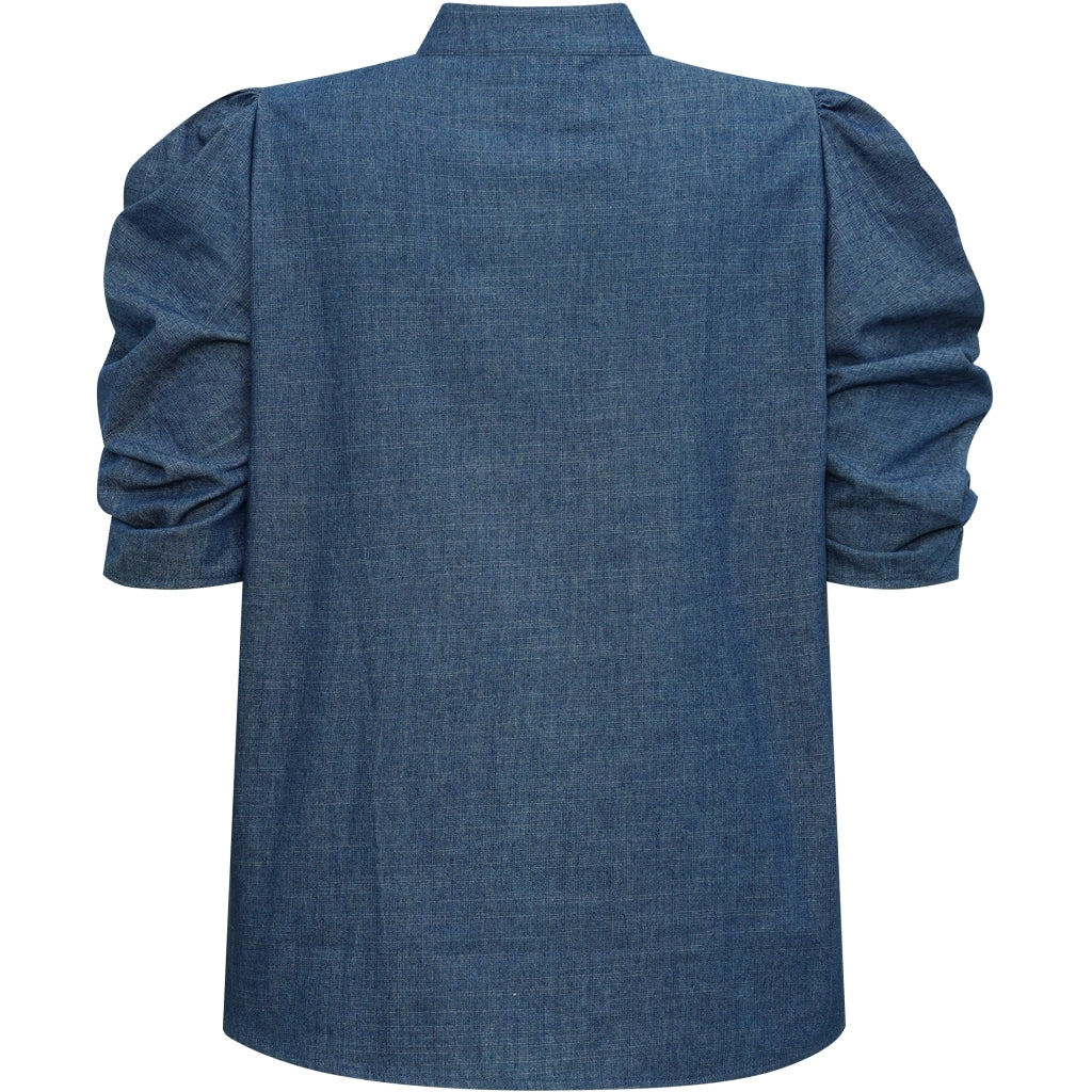 Gossia Bluse - ZabinaGO CI Bluse i Denim Chambrey Blå